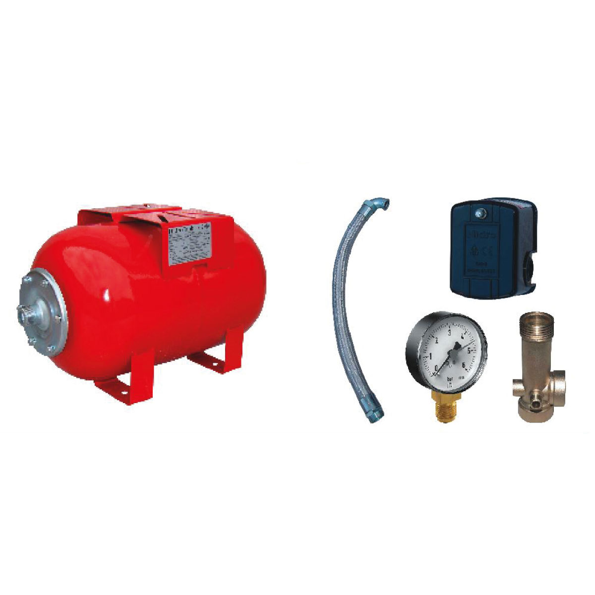 50 Litre Yatık Ayaklı Kit