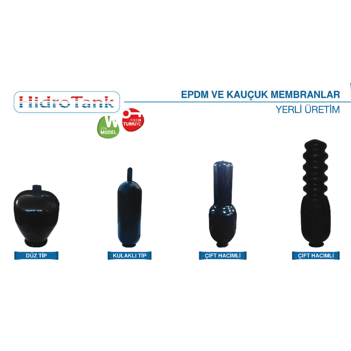 EPDM ve Kauçuk Membranları Yerli